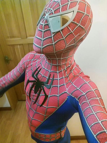 Costume spider man tuta - spider-man,