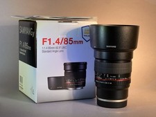 SAMYANG 85mm f/1.4 -E Mount Sony Full Frame ⭐️COME NUOVO