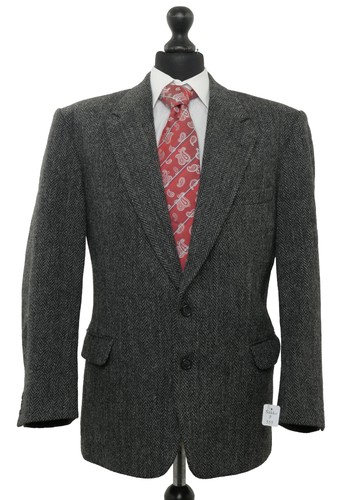 Harris tweed giacca - harris, uomo