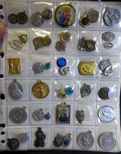 LOTTO N° 44 MEDAGLIE MEDAGLIETTE RELIGIOSE - VINTAGE -