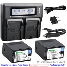 Kastar Battery LCD Dual Fast