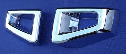 Paraurti cromato angoli cover - cromato,