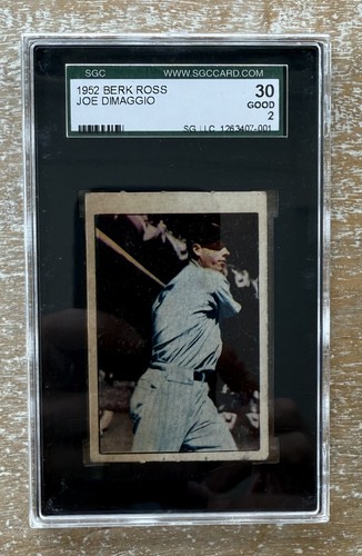 1952 berk ross joe dimaggio - 1952,