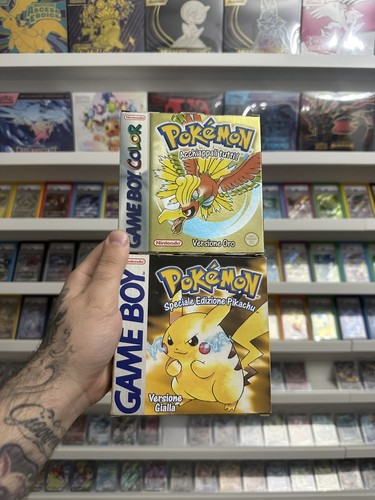 Pokémon giallo oro gameboy - giallo,