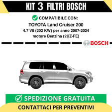 KIT BOSCH 3 Filtri tagliando