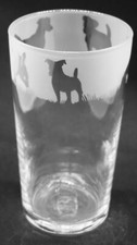 JACK RUSSELL TERRIER Frieze Boxed 57cl Conical 1 Pint Glass