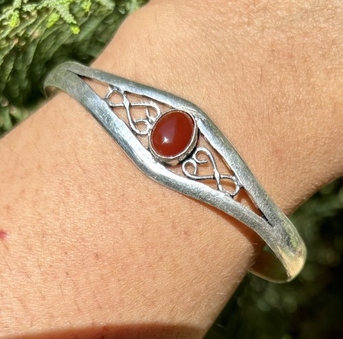Bracciale carneliano naturale - bracciale,