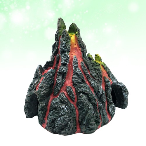Vulcano simulato per acquari - simulato,