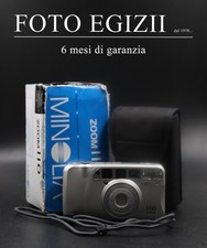 MINOLTA ZOOM 110 35mm con zoom 38-110mm + SCATOLA COME NUOVO GARANZIA DI 6 MESI
