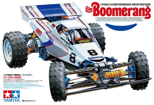 Tamiya 58418 boomerang - tamiya, rc