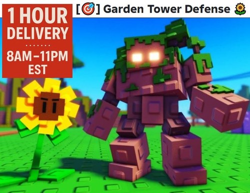 Garden tower defense - garden, (gtd)