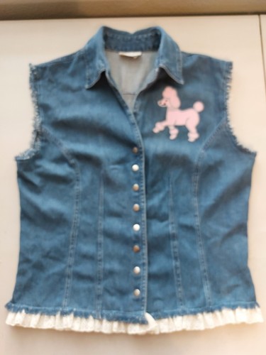Gilet donna smanicato - , denim
