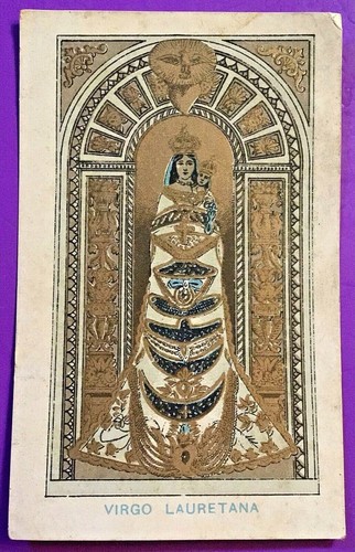 Santino holy card virgo - holy,