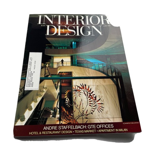 Interior design magazine - design, june