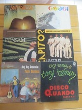 lotto 6 vinili 45 giri anni 60 70 80  ex