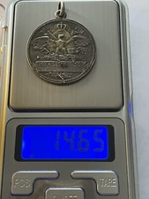 Medaglia Argento A.J. Tiro A Segno Nazionale 