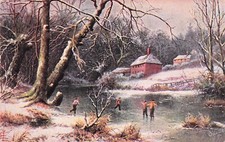 Cartolina d'epoca (1) Natale