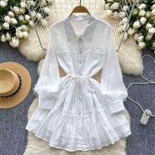 Vestito Abito Donna Corto Raso