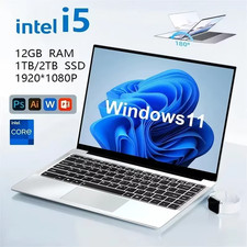 Laptop Intel Core I5-7300U 12GB RAM 1024GB SSD Notebook Risoluzione 1920*1080 Wi