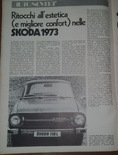 SKODA 110 - PUBBLICITA' D'EPOCA ADVERTIS ADV-0123