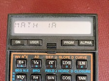 Modulo HP-41C CV CX Math I