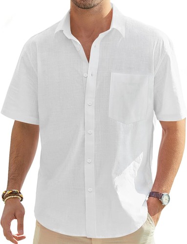 Ver camicie uomo lino manica - j.ver,