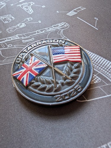 Tarragon challenge coin - tarragon',