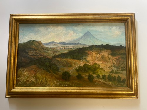 Quadro olio vintage - quadro,