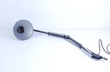 Lampadada tavolo industriale design anni 70 bracci snodabili orientabile NO BASE