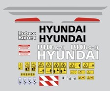 hyundai 140 lc-9 decalcomanie