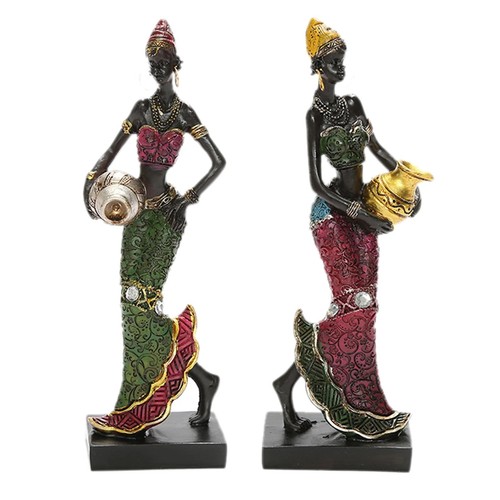 Statuette donne africane - , in