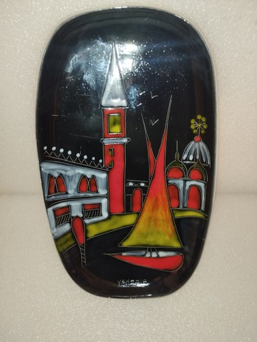 Piatto ceramica smaltata - piatto,