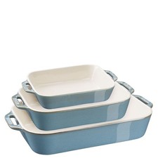 Set 3 Pirofile Rettangolari