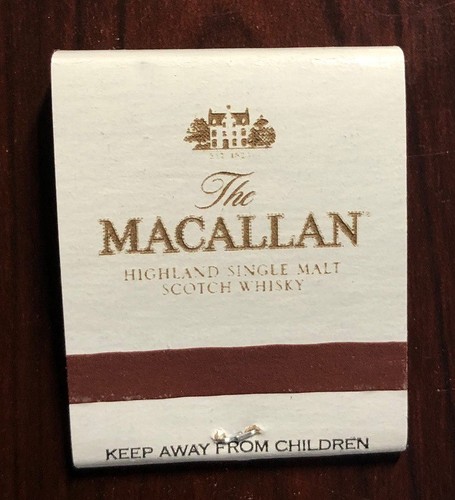 Libro fiammiferi macallan - libro,