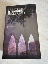 Libro Il Signore degli Anelli Bompiani 2000 J.R.R Tolkien con cartina collezione