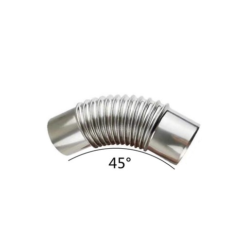 Tubo acciaio inox gradi - 1x,