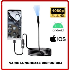 telecamera sonda endoscopica per ispezione tubi impermeabile usb 1 METRO