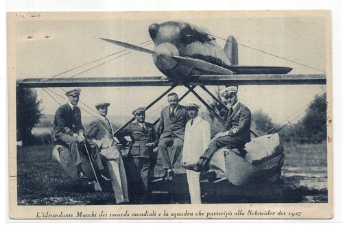 Idrovolante macchi squadra - idrovolante,