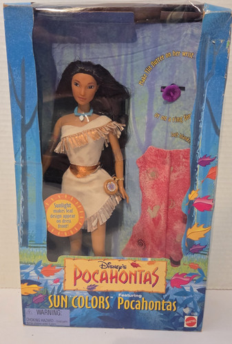 Bambola pocahontas vintage - bambola,