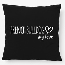 Cuscino French Bulldog my love
