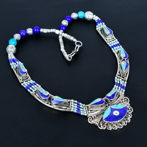 Collana lapislazzuli turchese - collana,