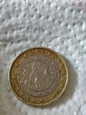 Moneta da 1 Euro Rara 2007 SLOVENIJA Stati Inu Obstati