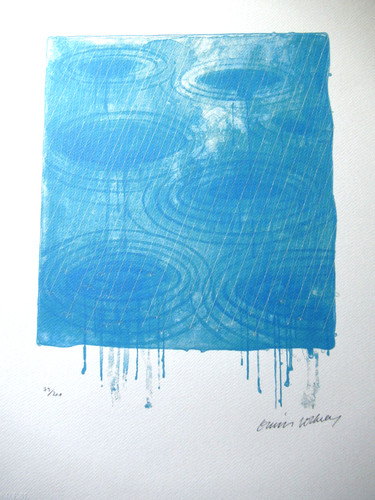 David hockney litografia - david,