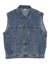 PIONEER Gilet Uomo Denim UK 40