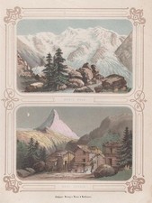 Monte Rosa e Mont Cervin