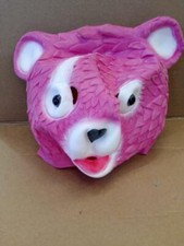 MASCHERA ORSO ROSA FORTINITE
