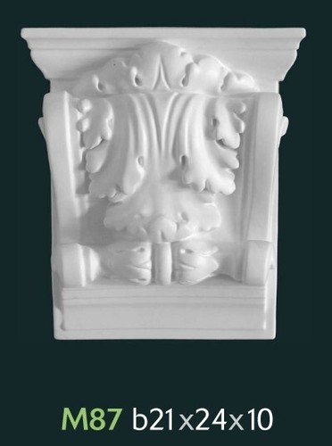 Capitello gesso decorativo - in,