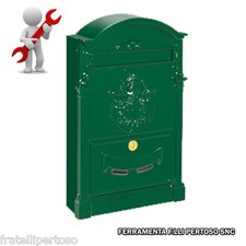 CASSETTA POSTALE ALUBOX PORTALETTERE RESIDENCE 30RESVE - VERDE, ALTA QUALITA'