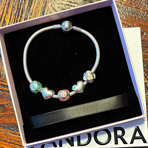 Bracciale pandora argento - bracciale,