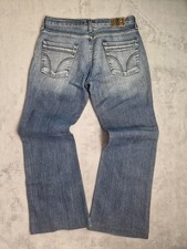 Dolce & Gabbana Vintage Jeans Original Bootcut Vintage Style Baggy Flared Low...